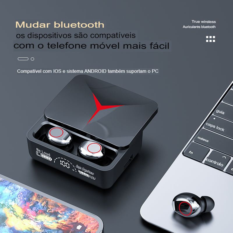 TWS M90 Wireless Headphones Gaming Earphone