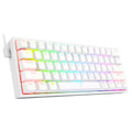 Teclado Mecânico Redragon Fizz Rgb Branco/cinza K617 Us Red